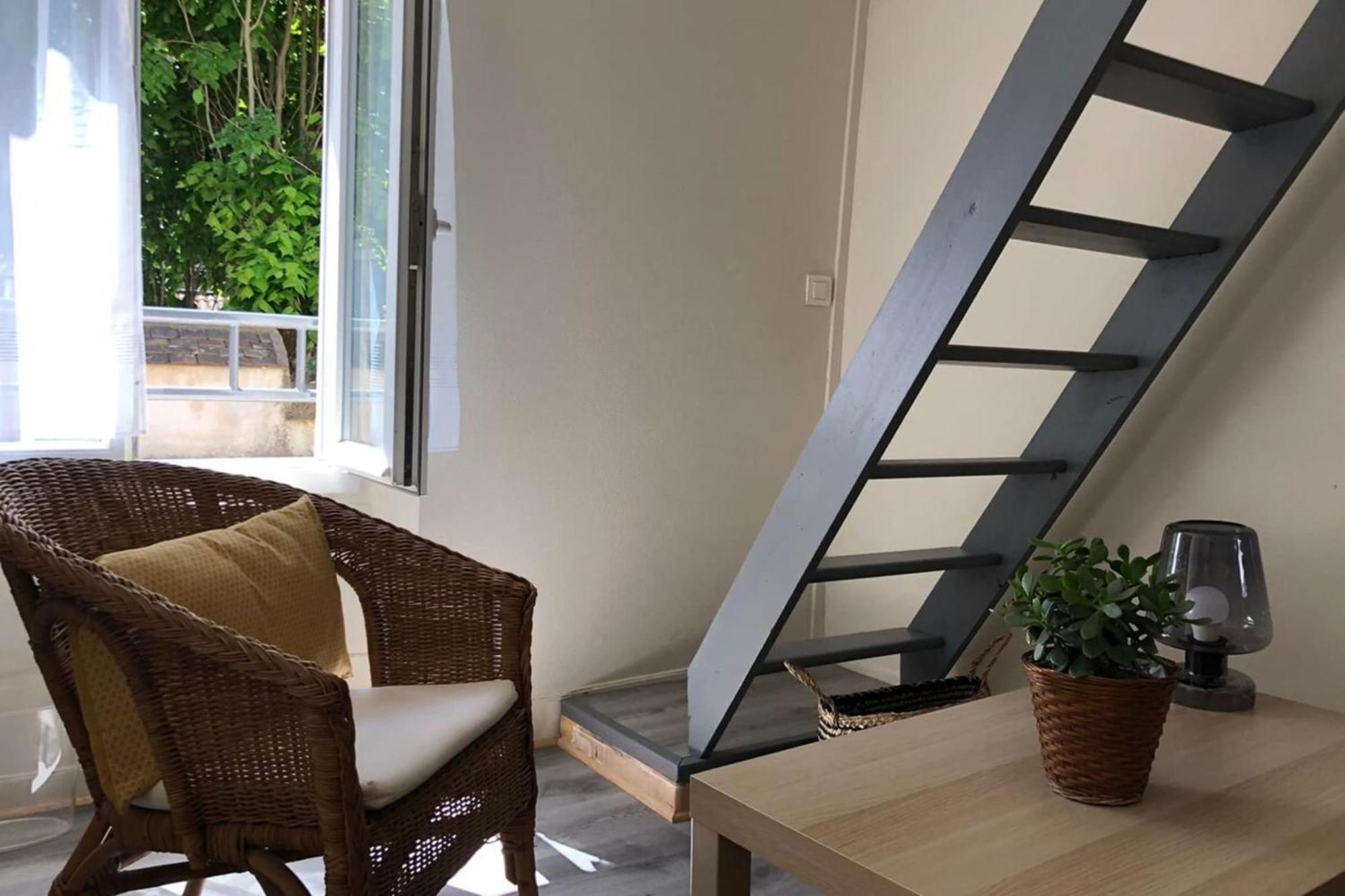 Charmant Duplex - Chez Delpha Fontainebleau Eksteriør billede